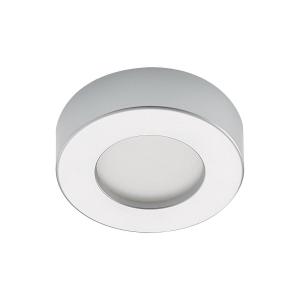 Prios Edwina LED ceiling light, silver, 12.2 cm