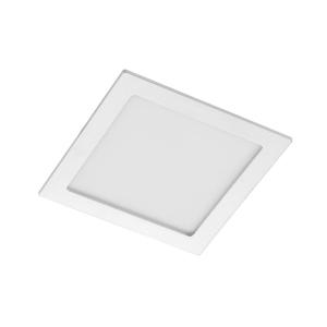 Prios Helina LED recessed light, silver 22 cm 18 W