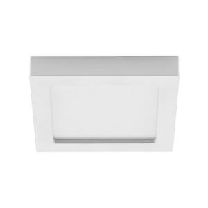 Prios Alette LED ceiling light, white 22.7 cm 18 W