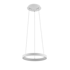 Arcchio Vivy LED hanging light, white, 38 cm