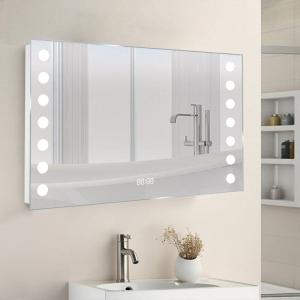 Rectangle LED Illuminated Bathroom Mirror 800x600MM