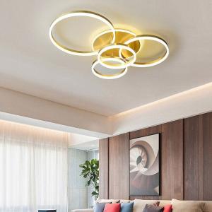 2/3.5 ft Circles  Ceiling Light with LED Dimmable/Non-Dimma…