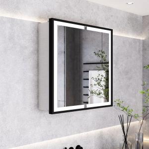 65*60cm LED Mirror Cabinet with Bluetooth Double Door
