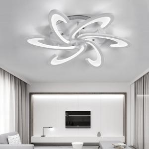 Modern LED Ceiling Light with Arc Spreading - Non-Dimmable