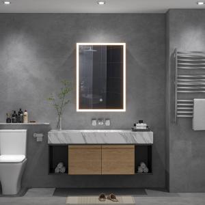 70cm Height Modern Rectangular LED Bathroom Mirror with Wal…