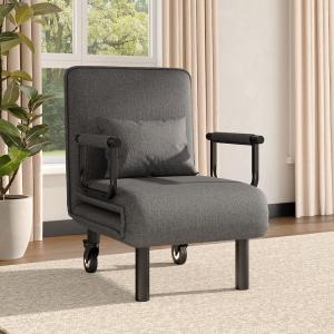 3-in-1, 5-in-1 Lounge and Sofa Bed with Pillow