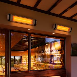 92cm Long 2500W Heater Patio Heater Wall Mounted Infrared H…