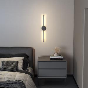 10W Black LED Wall Sconce Linear Wall Light Fixture
