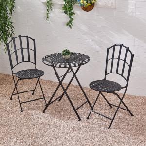 93cm Height Set of 2 Garden Folding Chairs