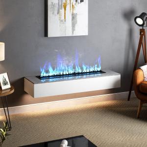 100/120/150cm W Electric 3D Water Vapour Fireplace  for Bar…