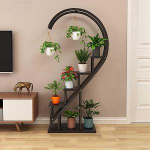 Creative Curved 4 Tier Plant Stand Bonsai Display Shelf