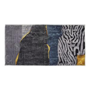 Modern Abstract Faux Cashmere Indoor Area Rug