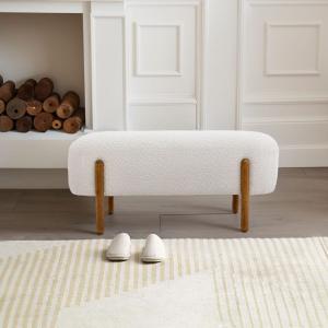 106.5cm W Contemporary Upholstered Bench