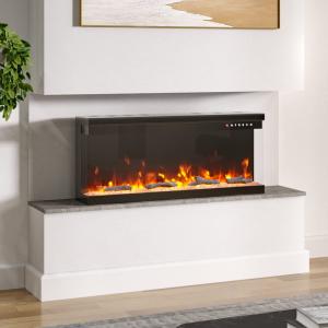 40/50 inch Wall Mounted Fireplaces 3 in 1 Electric Fireplac…