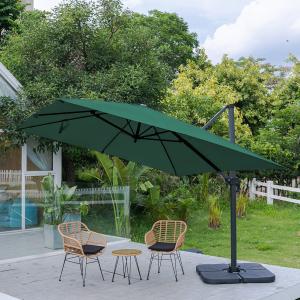 300cm Wide Garden Parasol Outdoor Hanging UV Resistant and…