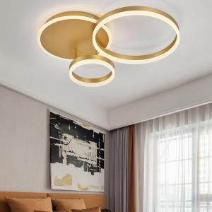 2/3.5 ft Circles  Ceiling Light with LED Dimmable/Non-Dimma…