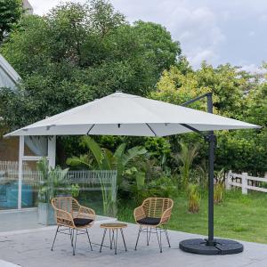 3 x 3M Wide Garden Parasol Outdoor Hanging UV Resistant and…