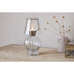 nkuku Adesola Glass Tealight Holder Lamp