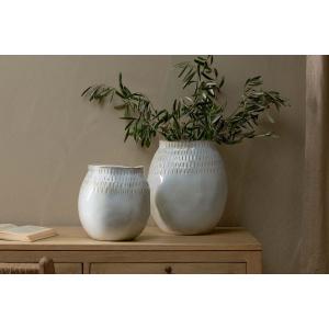 nkuku Anjuna Reactive Glaze Ceramic Vase