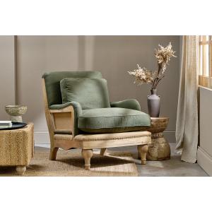 nkuku Abe Deconstructed Linen Armchair
