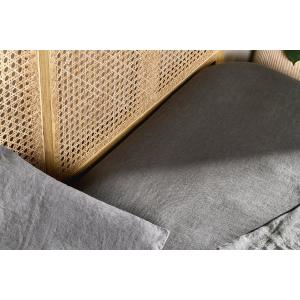 nkuku Adya Linen Fitted Sheet