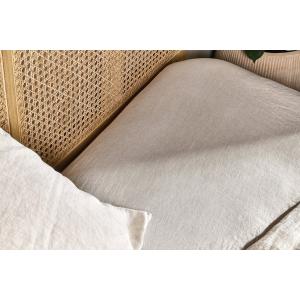 nkuku Adya Linen Fitted Sheet