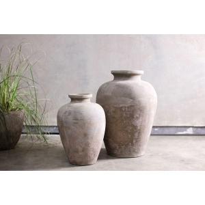 nkuku Affiti Clay Tapered Pot