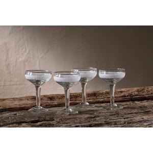 nkuku Anara Etched Champagne Glass Set Of 4