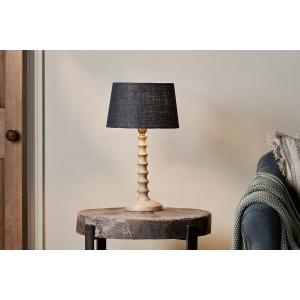 nkuku Avisa Mango Wood Bedside Table Lamp