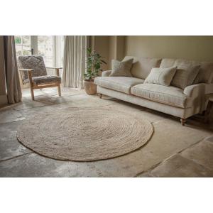 nkuku Braided Hemp Rug Round