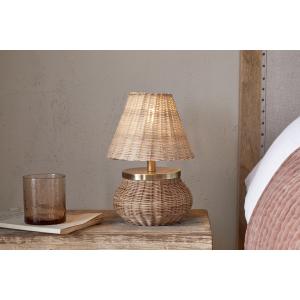 nkuku Cija Rattan Table Lamp