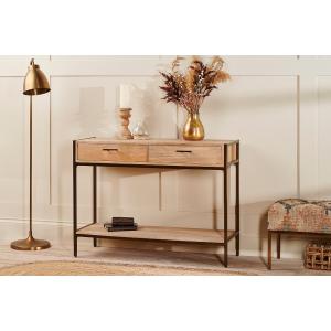 nkuku Dasai Mango Wood Console Table