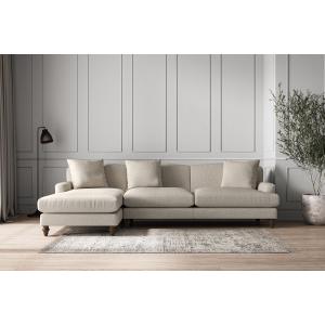 nkuku Deni Left Hand Chaise Sofa