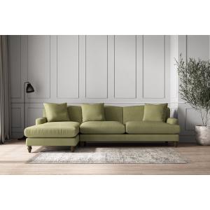 nkuku Deni Left Hand Chaise Sofa