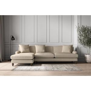 nkuku Deni Left Hand Chaise Sofa