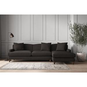 nkuku Deni Right Hand Chaise Sofa