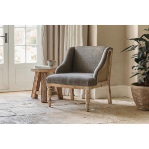 nkuku Elbu Deconstructed Jacquard Weave Armchair