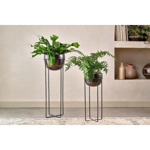 nkuku Endo Reclaimed Iron Planter Stand