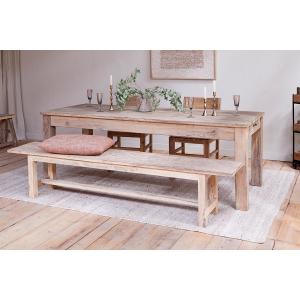 nkuku Fioni Reclaimed Wood Dining Table