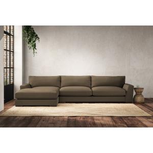nkuku Guddu Left Hand Chaise Sofa