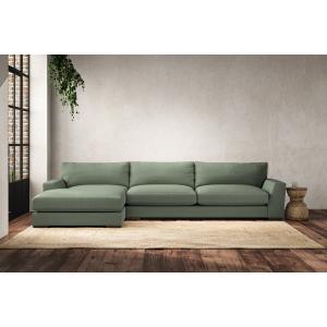 nkuku Guddu Left Hand Chaise Sofa