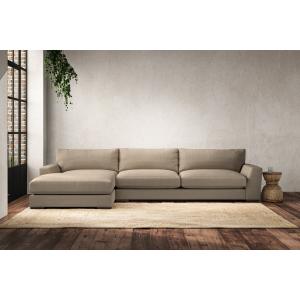 nkuku Guddu Left Hand Chaise Sofa