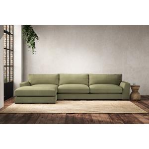 nkuku Guddu Left Hand Chaise Sofa