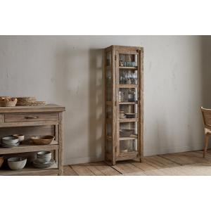 nkuku Ibo Reclaimed Wood & Glass Cabinet