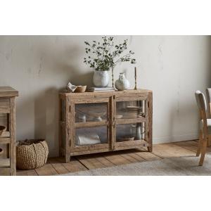 nkuku Ibo Reclaimed Wood & Glass Sideboard
