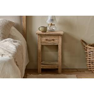 nkuku Ibo Reclaimed Wood Bedside Table