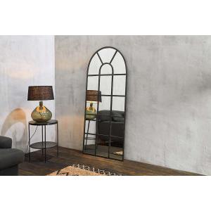 nkuku Imoma Iron Full Length Arch Mirror