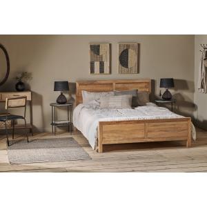 nkuku Indali Mango Wood Bed