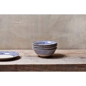 nkuku Indigo Drop Cereal Bowl