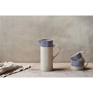 nkuku Indigo Drop Jug